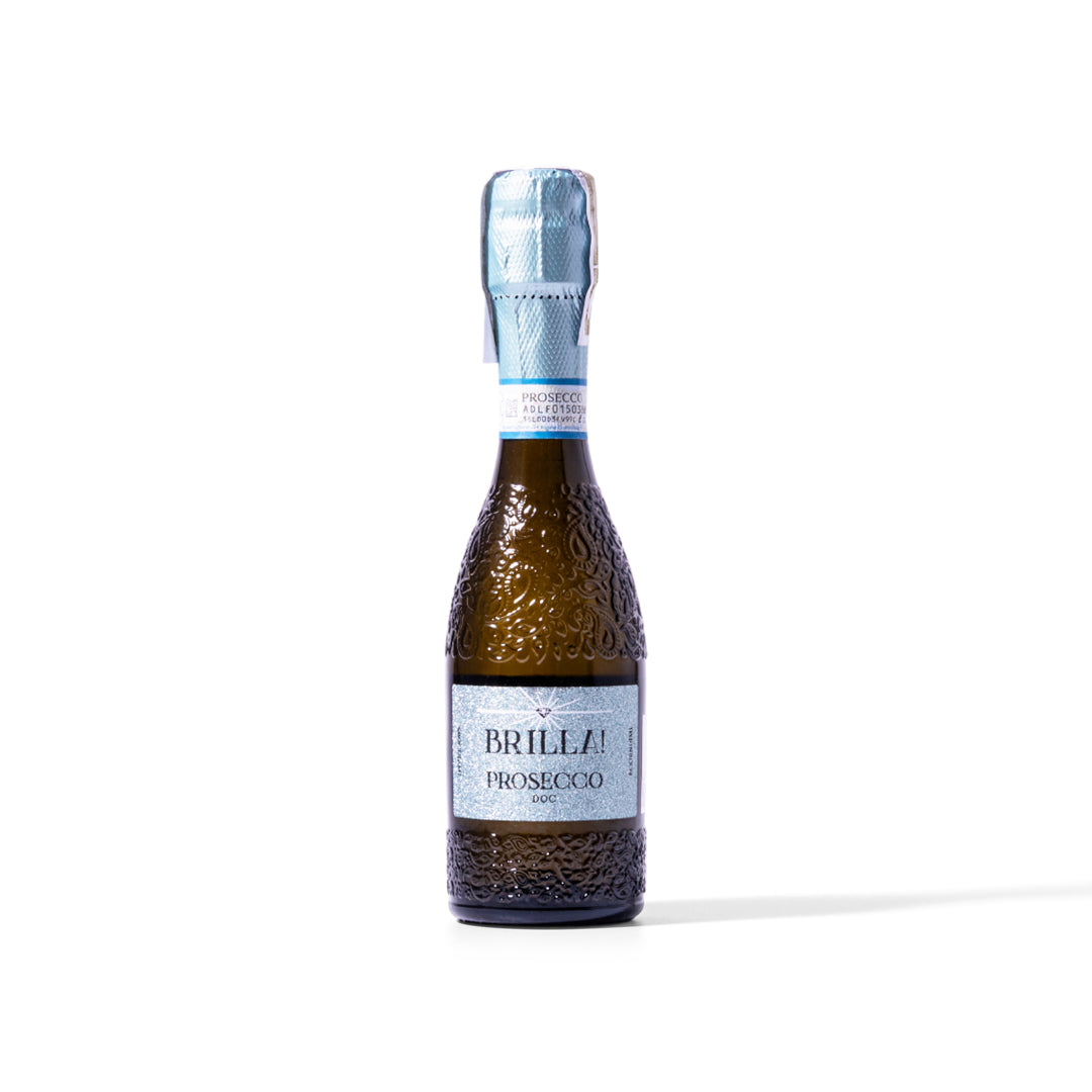 BRILLA Prosecco DOC NV 200ml (Veneto) VEGAN Piccolo bottles