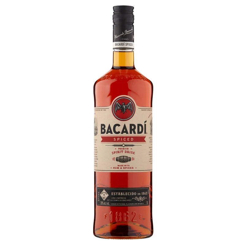 Bacardi Spiced Rum 1Ltr