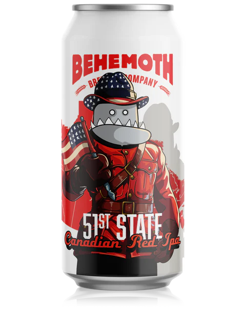 Behemoth 51st State Red IPA 5.8% 440ml can