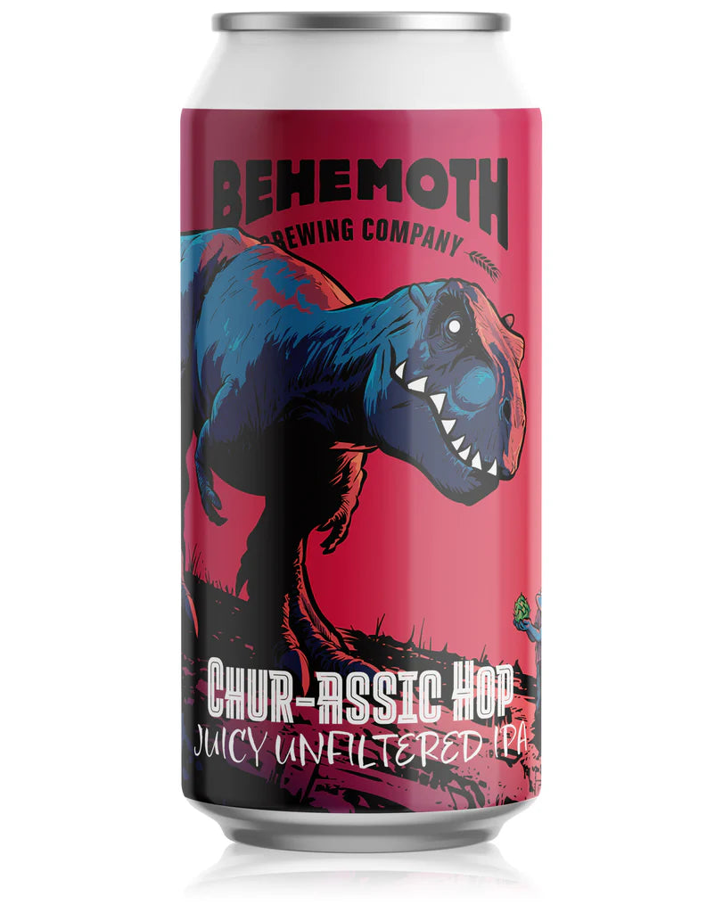 Behemoth Chur-assic Hop Unfiltered IPA 6% 440ml can