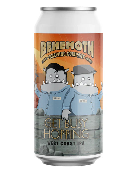 Behemoth Get Busy Hopping West Coast IPA 6.9% 440ml can