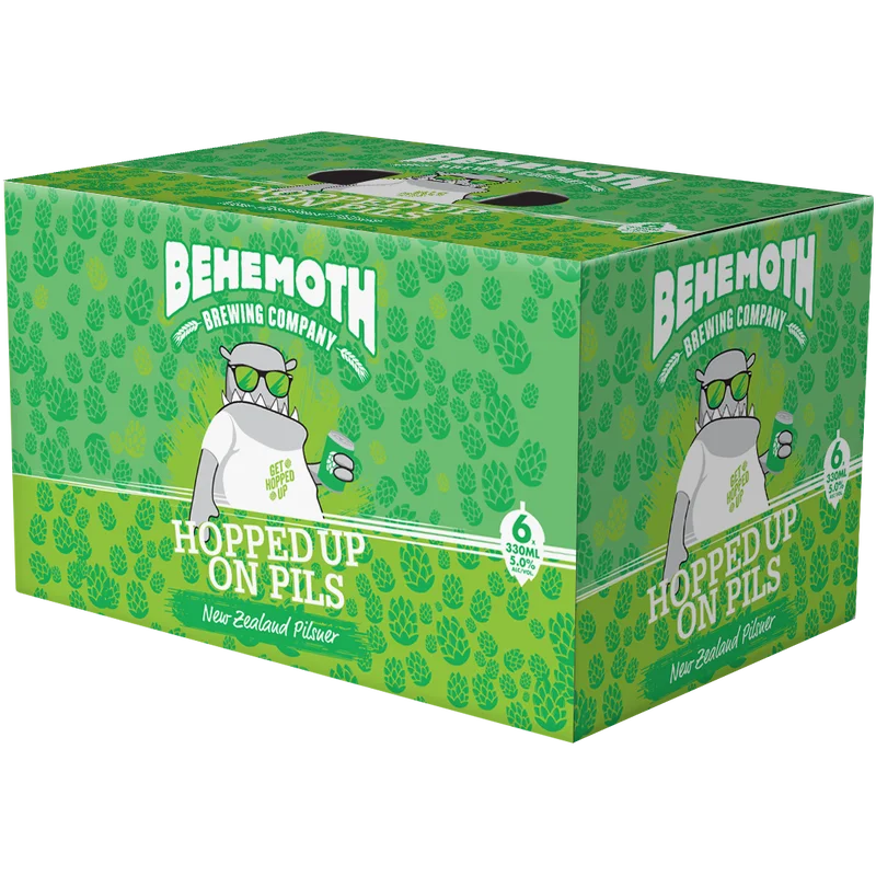 Behemoth Hopped up on Pils 4.5% 6x330ml cans