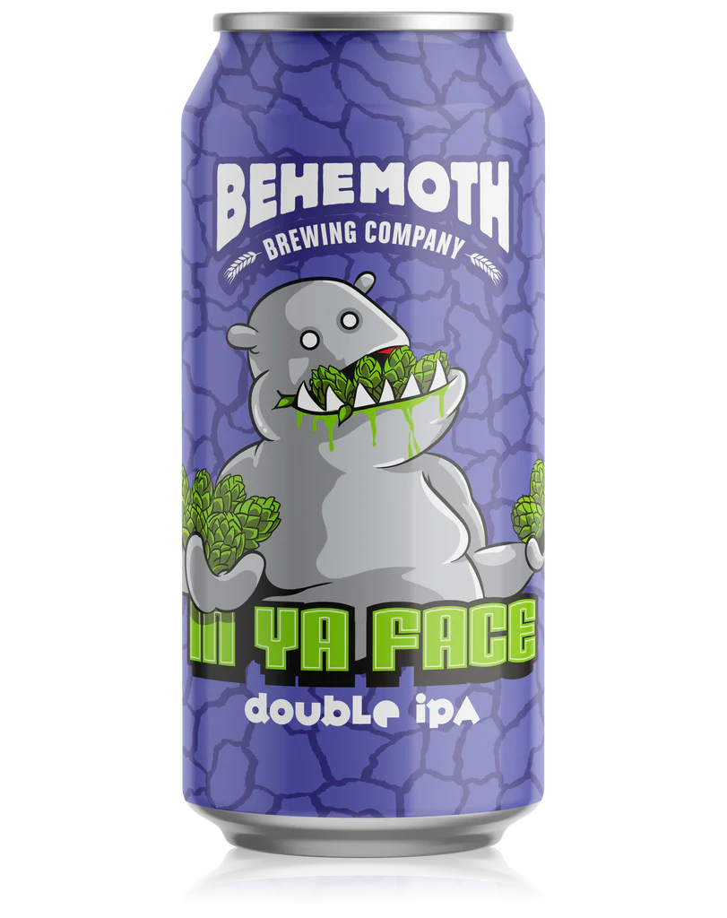 Behemoth In ya face - Double IPA 8% 440ml can