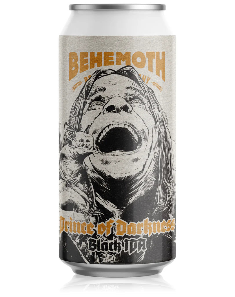 Behemoth Prince of Darkness Black IPA 6.66% 440ml can