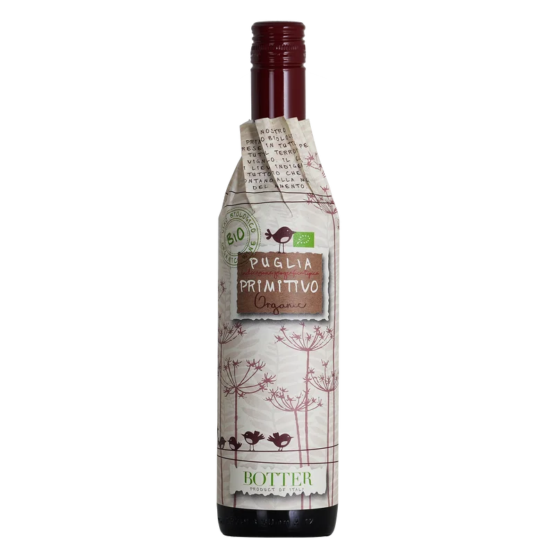 Botter Primitivo Puglia Organic IGT 750ml