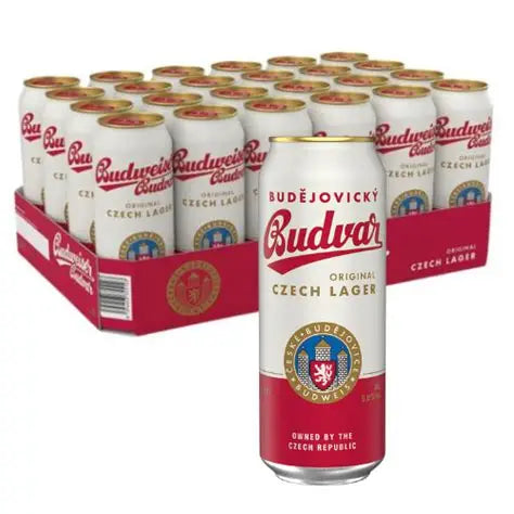 Budvar Czech Lager 24x500ml can