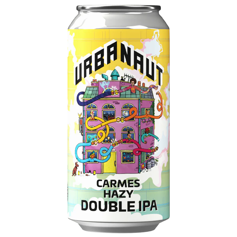Urbanaut Brewing Co. Carmes Hazy Double IPA 440ml single can