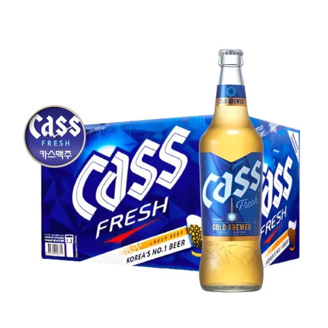 Cass Korean Beer 24x330ml bottles