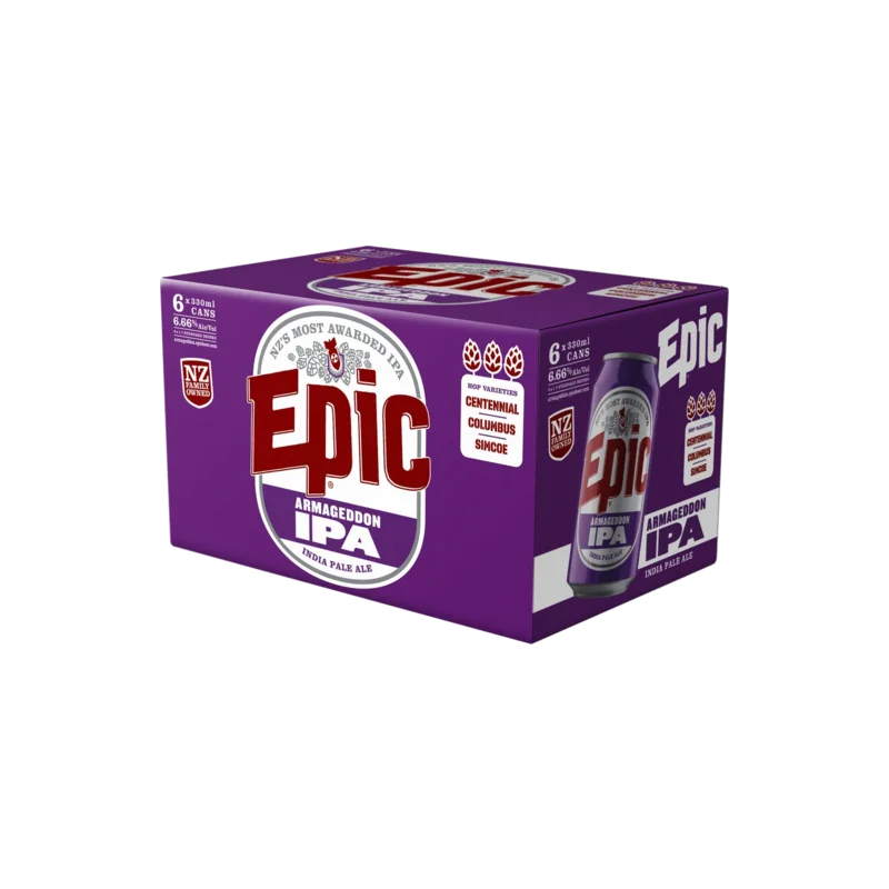 Epic Armageddon IPA 6x330ml cans