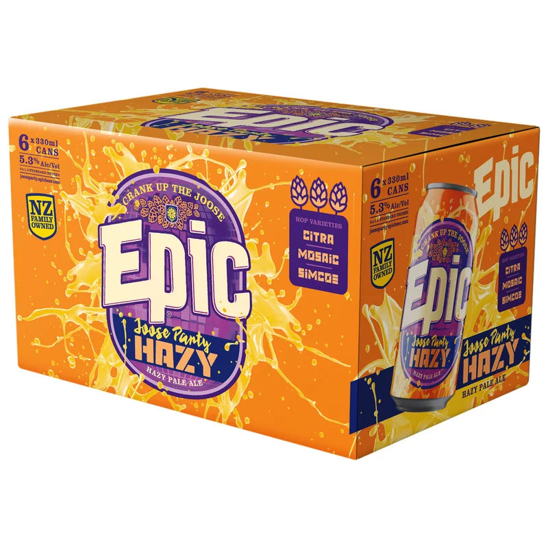 Epic Joose Party Hazy 6x330ml cans