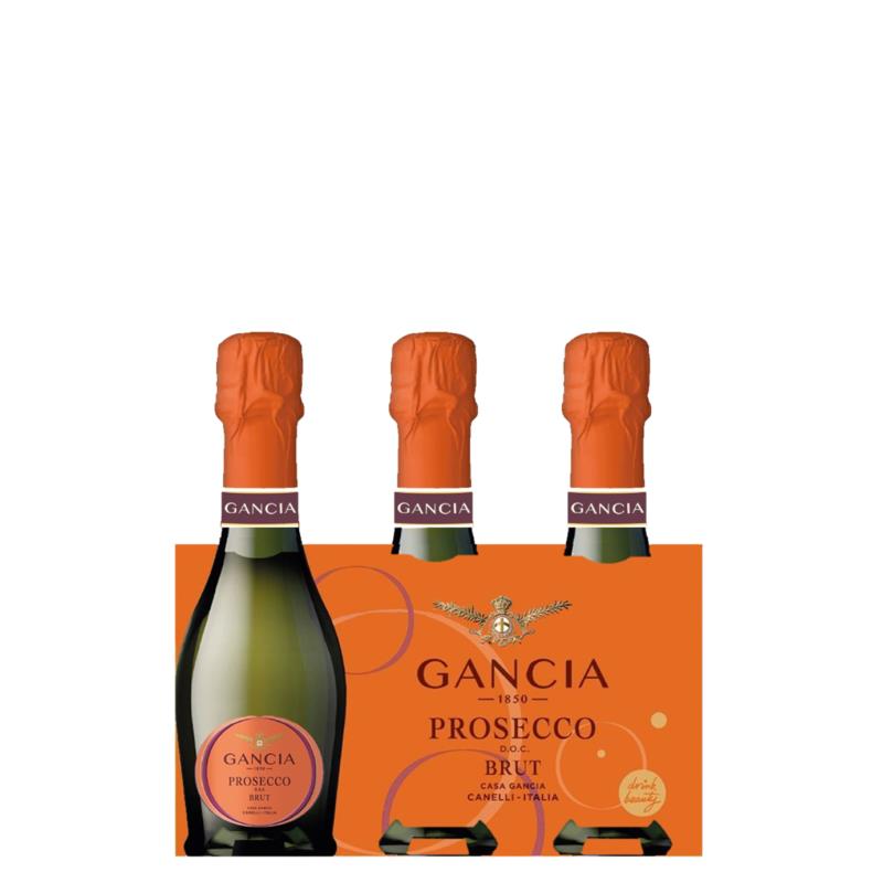 Gancia Prosecco DOC Brut 3x200ml btls