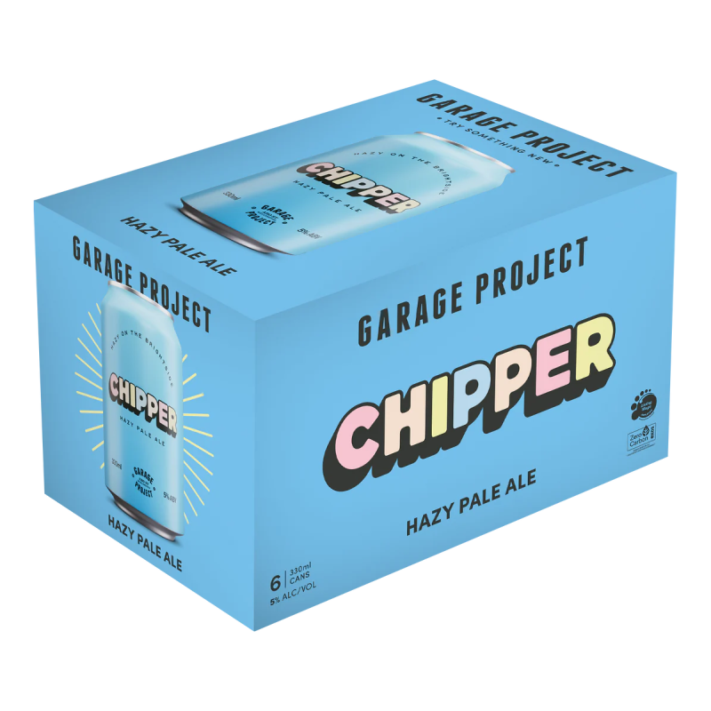Garage Project Chipper Hazy Pale Ale 5% 6x330ml cans