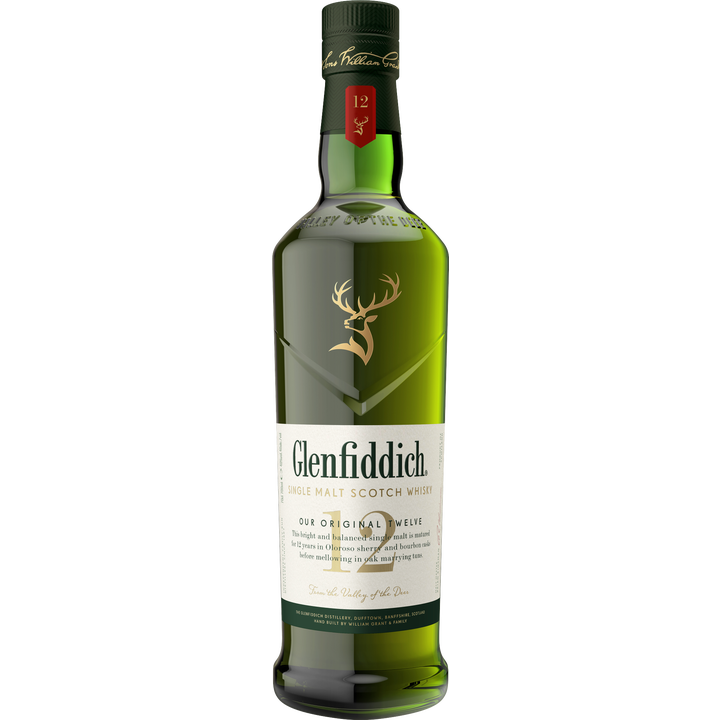 Glenfiddich Single Malt Scotch Whisky 12YO 700ml