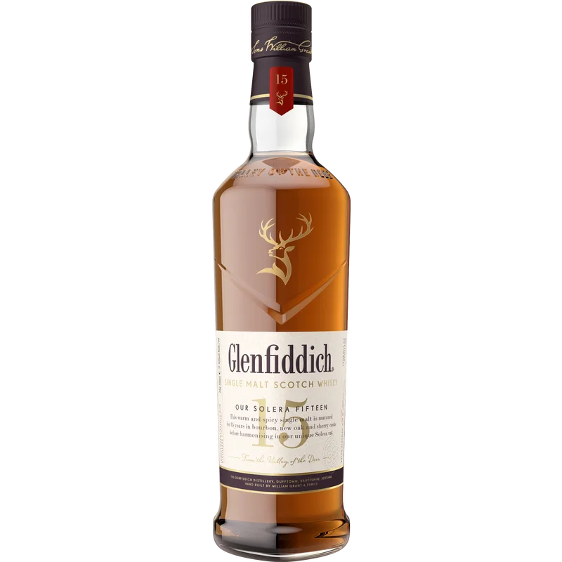 Glenfiddich 15YO Solera Reserve Single Malt Whisky 700ml