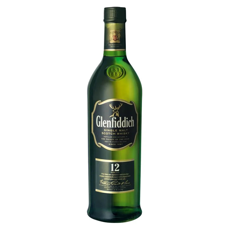 Glenfiddich Single Malt Scotch Whisky 12YO 1Ltr