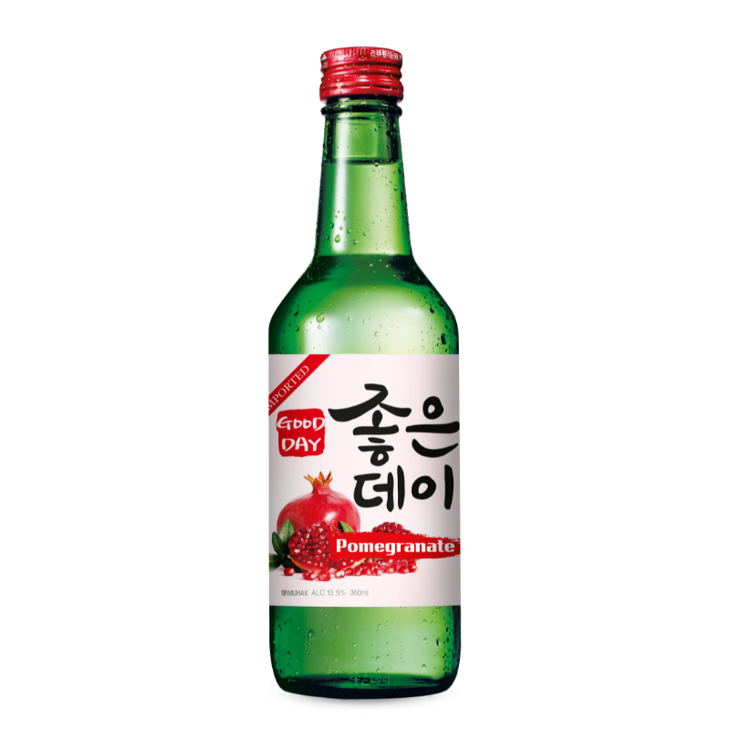 Good Day Pomegranate Soju 13.5% 360ml