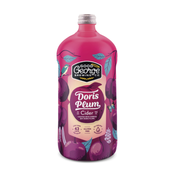 Good George Doris Plum Cider 946ml