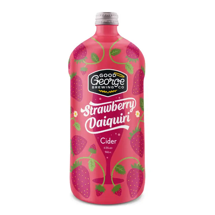Good George Strawberry Daiquiri Cider 946ml