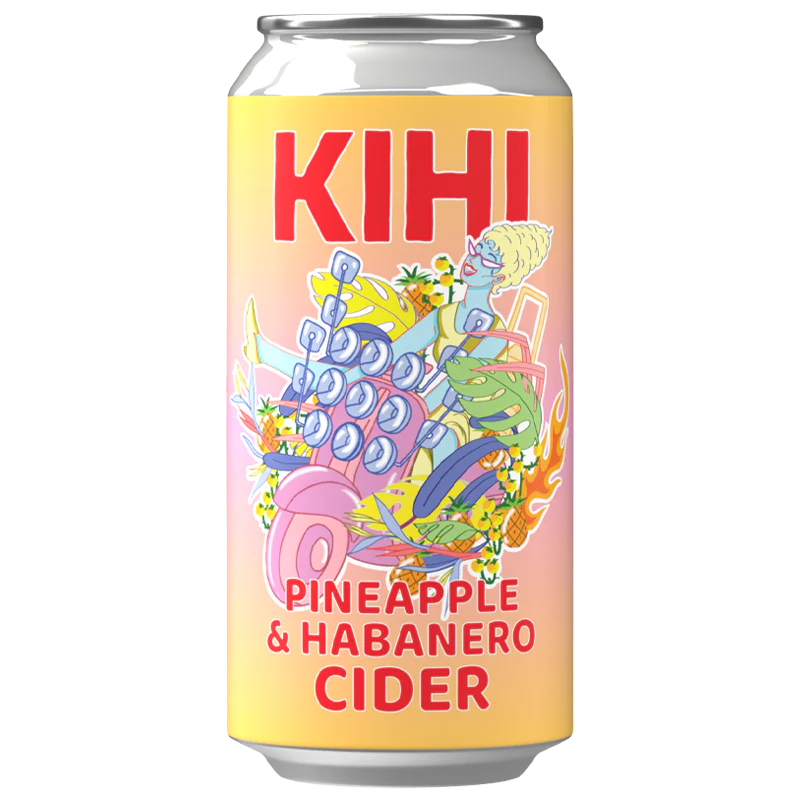 Urbanaut Brewing Co. KIHI Pineapple & Habanero Cider 440ml single can