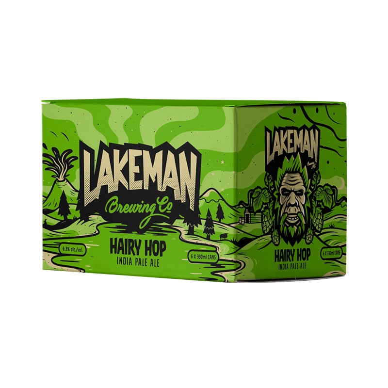 Lakeman Hairy Hop IPA 6.3% 6x330ml cans