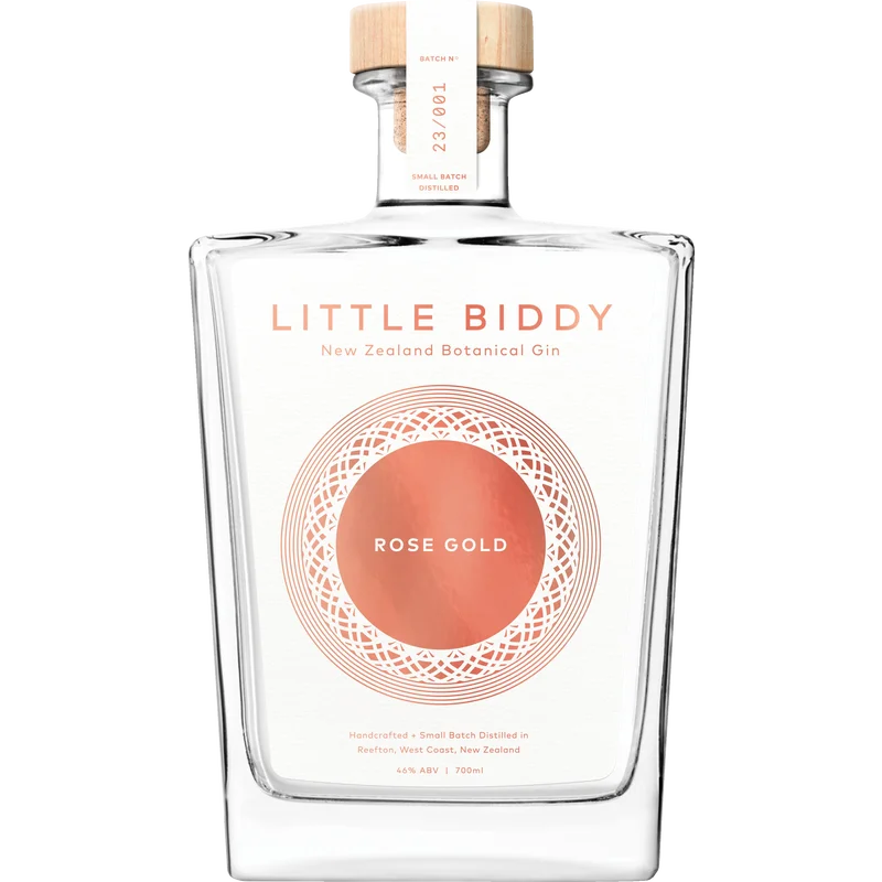 Little Biddy Rose Gold Gin 700ml