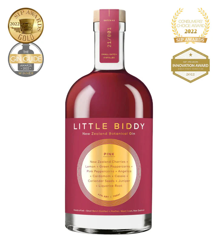 Little Biddy Pink Gin 700ml