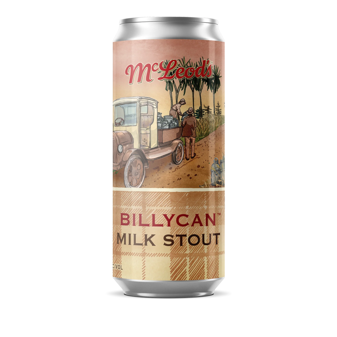 Mcleods Billycan Milk Stout 5.2% 440ml can