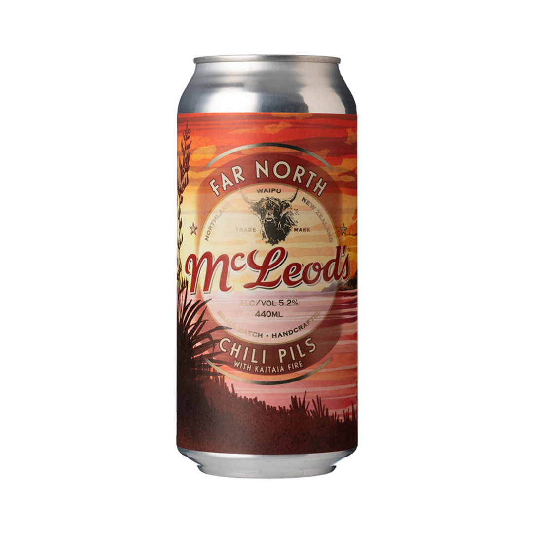 Mcleods Far North Chili Pils 5.2% 440ml can