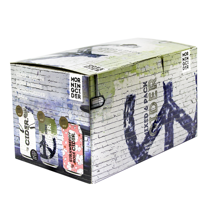MorningCider Mixed 6 Cider 4.9% 6x330ml cans