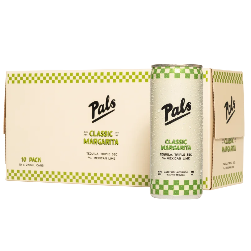 Pals - Classic Margarita 10x250ml cans