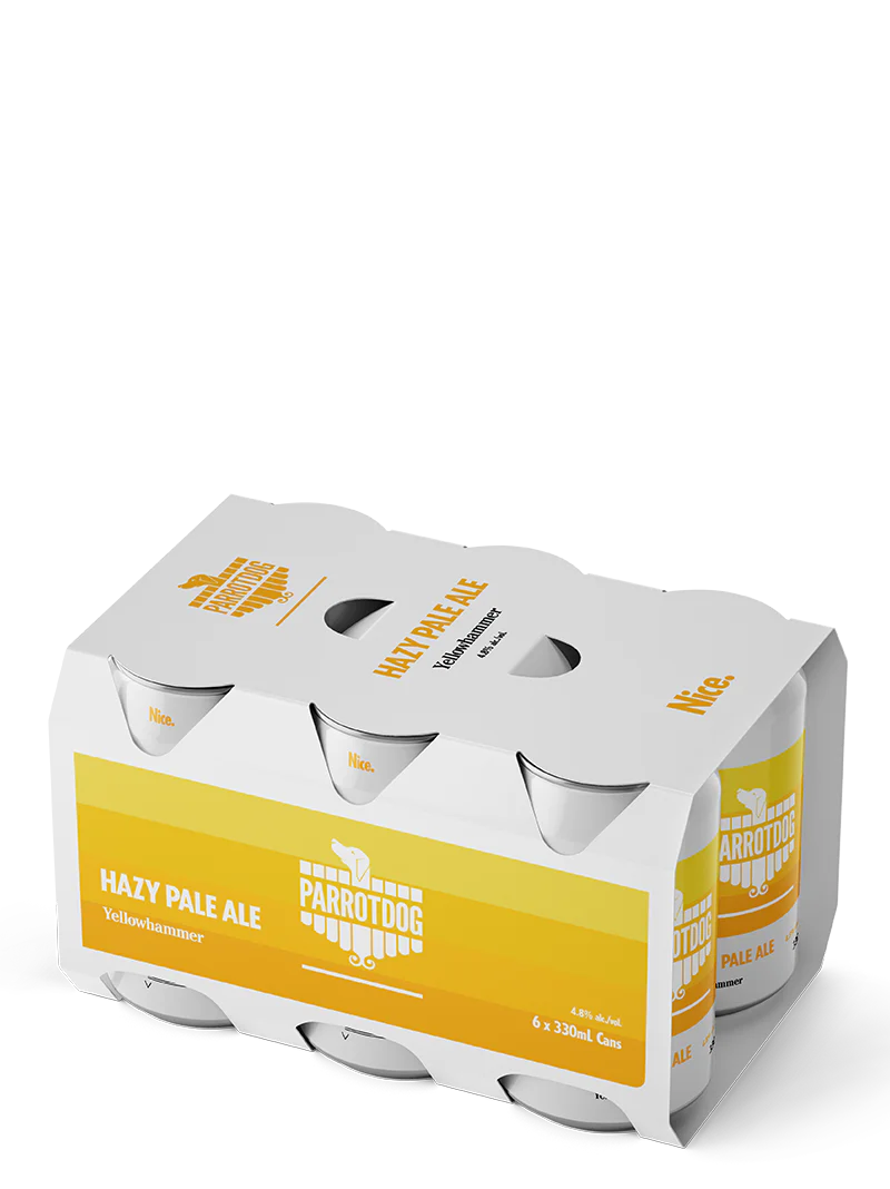 Parrotdog Yellowhammer Hazy Pale Ale 4.8% 6x330ml cans