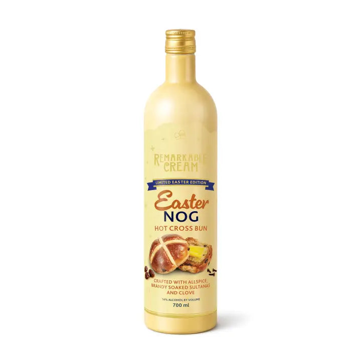 Remarkable Cream Easter Nog Hot Cross Bun 700ml