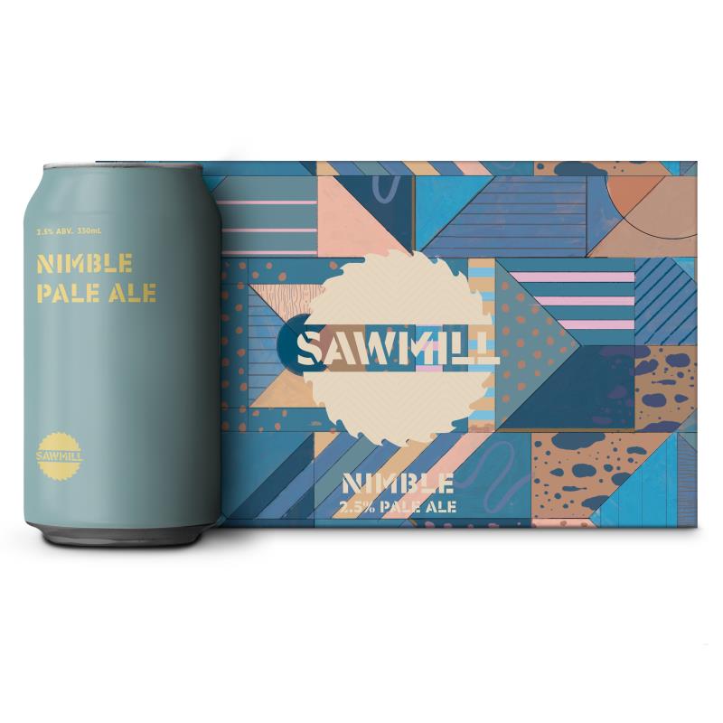 Sawmill Nimble 2.5% Pale Ale 6x330ml cans