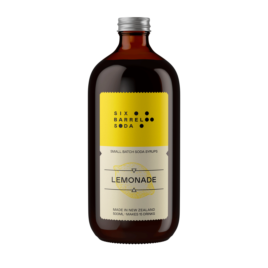 Six Barrel Lemonade Soda Syrup 500ml