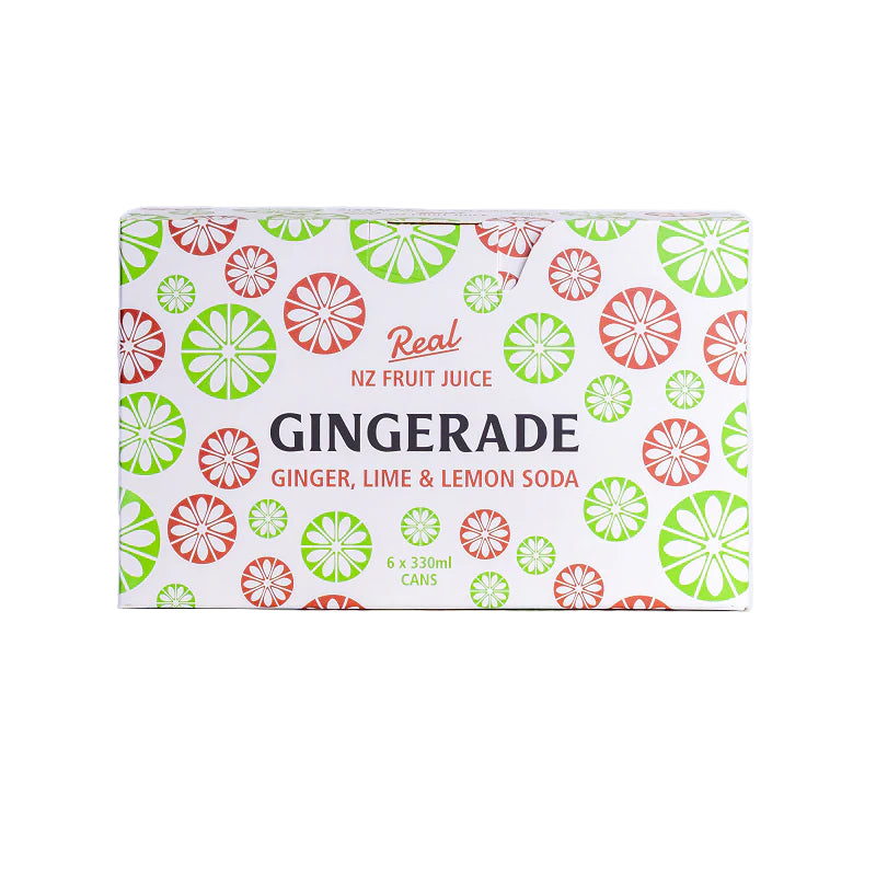 St Andrews Gingerade Sparkling Soda 6x330ml cans