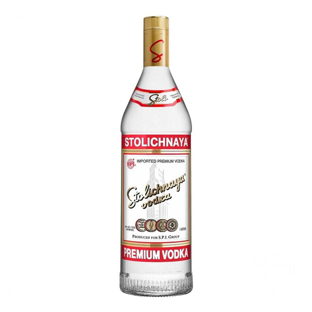 Stolichnaya Vodka Pure 1Ltr