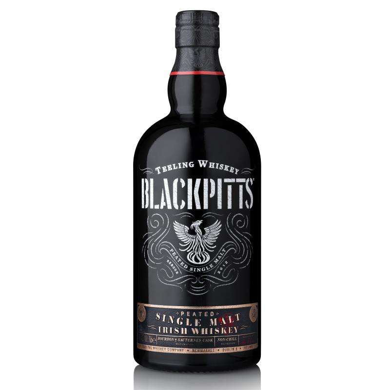 Teeling Irish Whiskey Blackpitts Peated Single Malt 700ml