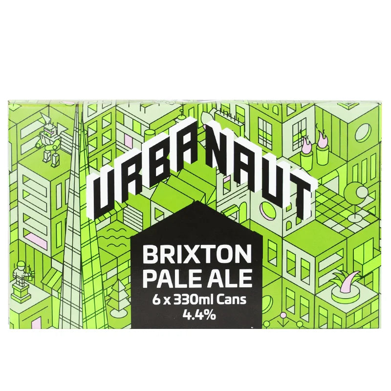 Urbanaut Brixton Pale Ale 6x330ml cans