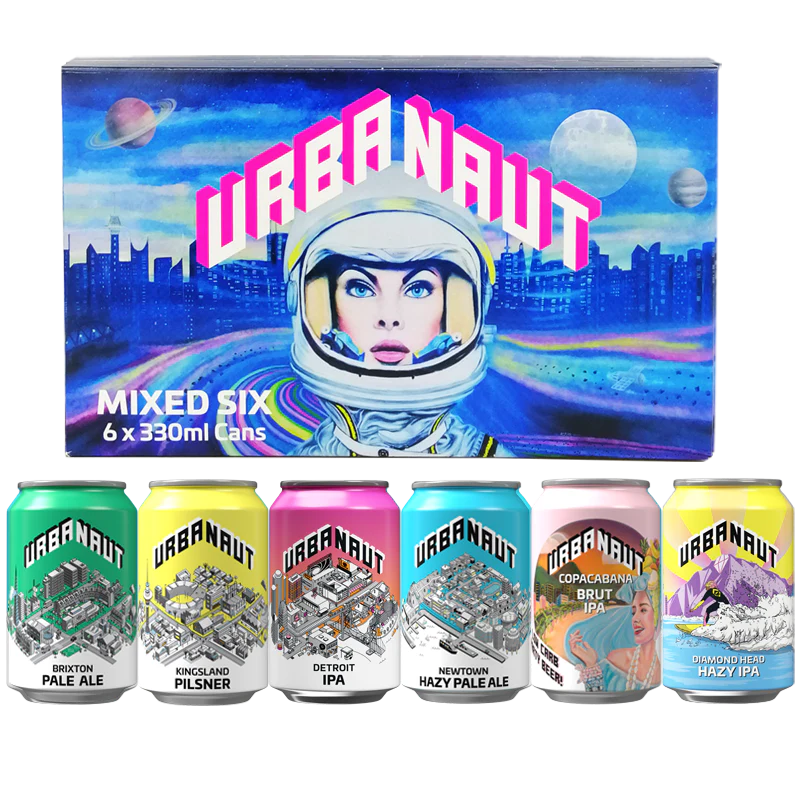 Urbanaut Mixed Six 6x330ml cans