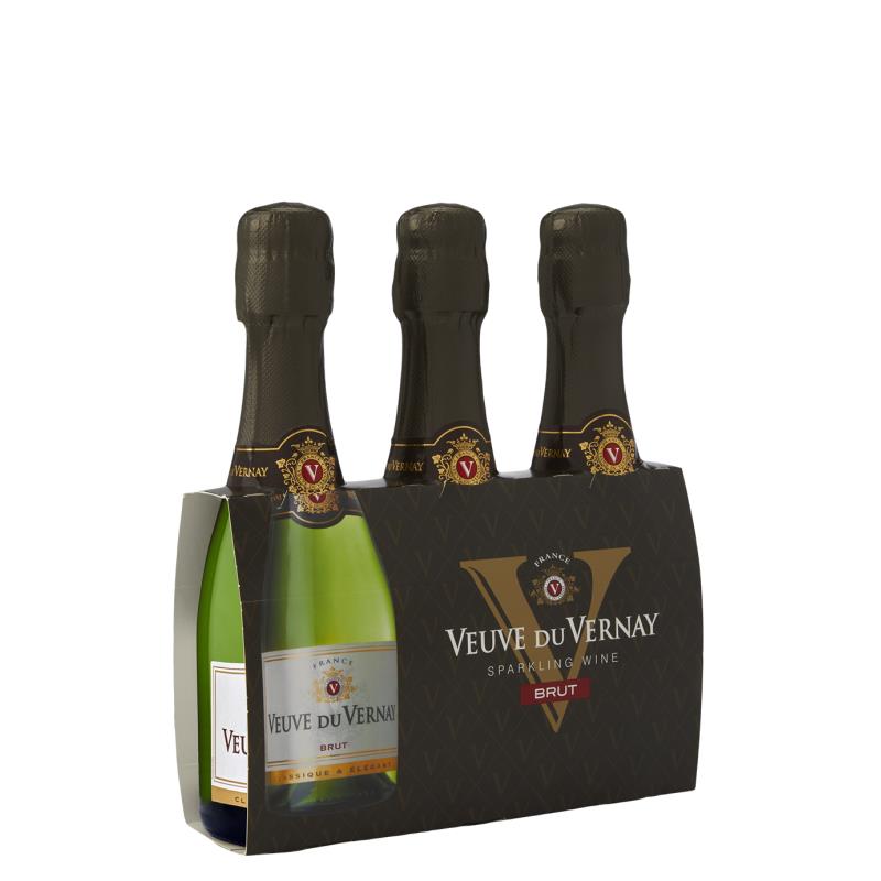 Veuve Du Vernay Brut 3x200ml btls