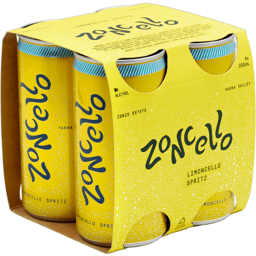 Zonzo Zoncello Limoncello Spritz 4x200ml cans