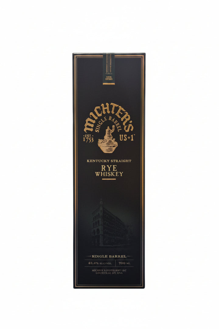 Michters Single Barrel Rye Whiskey 700ml (Gift box)