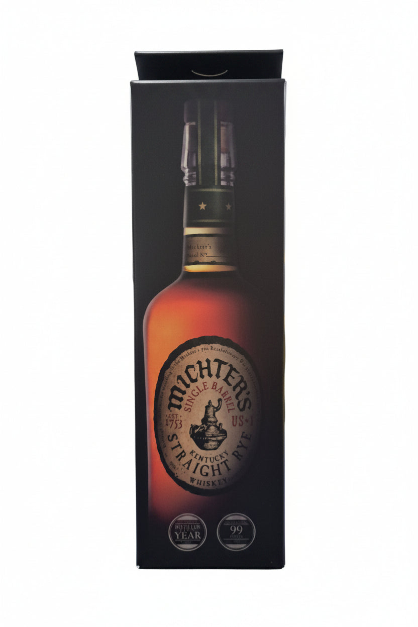 Michters Single Barrel Rye Whiskey 700ml (Gift box)
